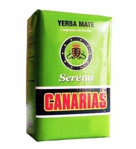Yerba Mate Canarias Serena Mięta Lipa Melisa 250g