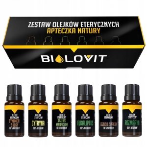 Zestaw olejków eterycznych Bilovit Apteczka Natury