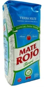 Yerba Mate Rojo Elaborada Especial Para Terere 500g