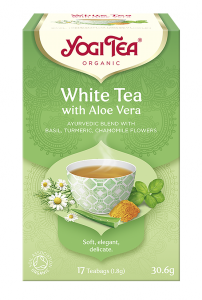 Herbata Biała Aloes Stokrotka Bio 17x1,8g Yogi Tea Aloe Vera