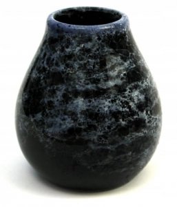 Matero Yerba Mate Gaucho Cebar Marmol Blue 350 ml