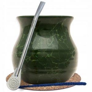 Zestaw STARTOWY Yerba Mate Matero Tykwa + Bombilla