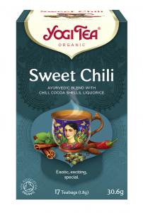 HERBATA SŁODKIE CHILI BIO SWEET 17 x 1,8g YOGI TEA
