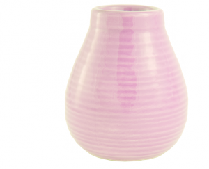 Matero Ceramiczne Calabaza Różowe PINK Yerba Mate