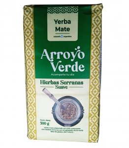 Yerba Mate Arroyo Verde Hierbas Serranas 500g by CACHAMATE