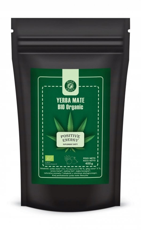 Yerba Mate BIO Organic Positive Energy 400g 0,4 kg