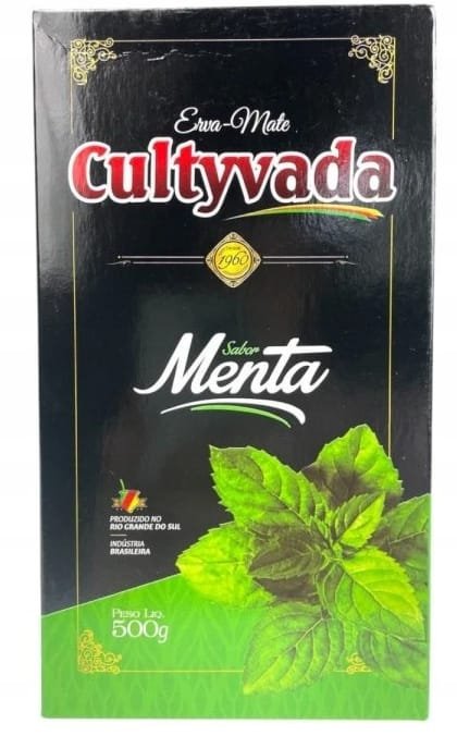 Yerba mate Cultyvada Hortela Chimarrao Mięta Erva Mate 500g - Brazylia