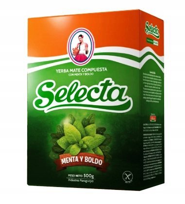 Yerba Mate Selecta Menta Boldo z miętą - 500g - Refresca !