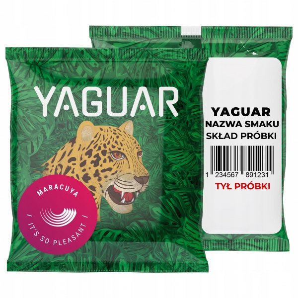 Próbka Yerba Mate Yaguar Maracuya Marakuja 50g