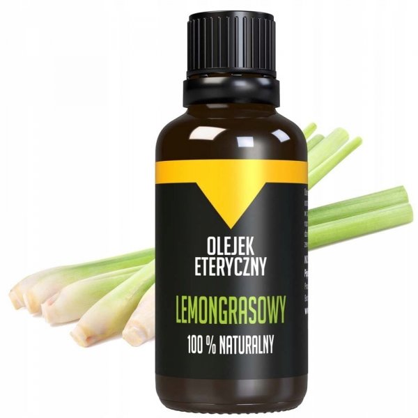 Olejek eteryczny XL z trawy cytrynowej cytrusowy Bilovit 30 ml lemongrasowy