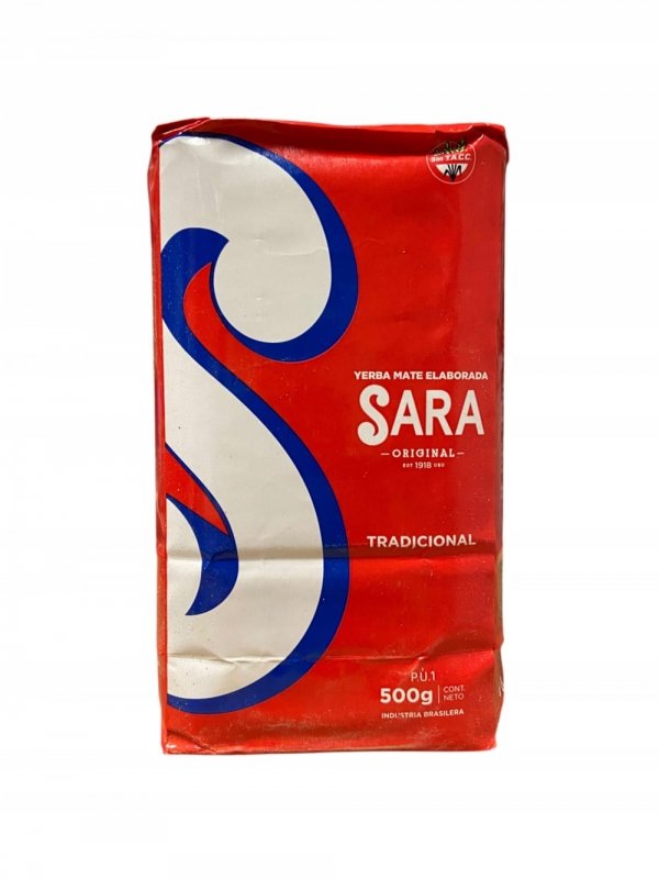 Yerba Mate Sara Roja Classic PU-1 Tradicional 500g - PRZECENA