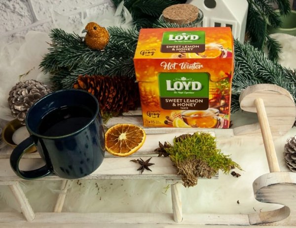 Łagodna Herbata Owocowa Rooibos Miód Wanilia Wyjątkowy Aromat 20 T. LOYD