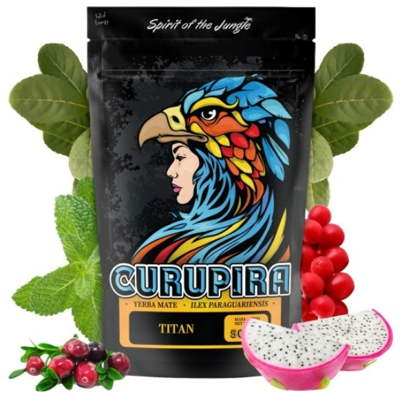 Yerba Mate Curupira DRAGON Titan Smoczy Owoc 500 g