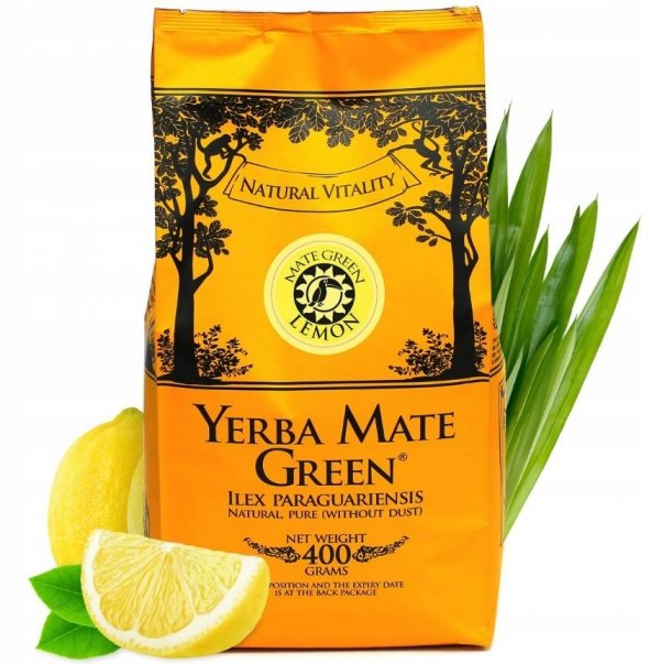 Yerba Mate Green Lemon 400g Orzeźwiająca
