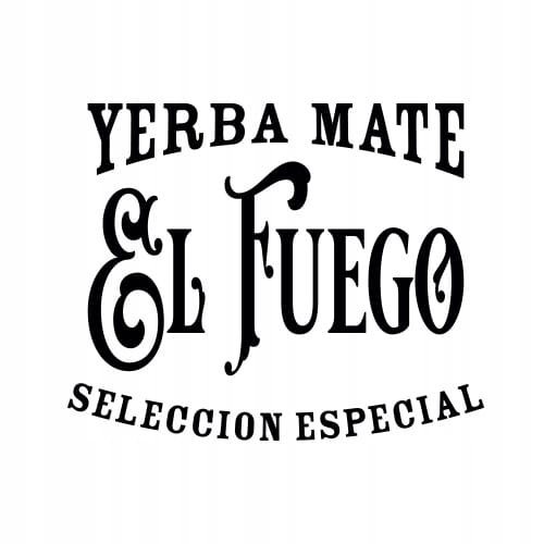 Yerbera Puszka z yerba mate El Fuego Elaborada 0,5 kg