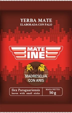 Yerba Mate Mateine Madreselva con Anis 50g Różana