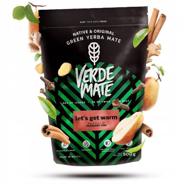 Yerba Verde Mate Let's Get Warm 500g Gruszka Imbir