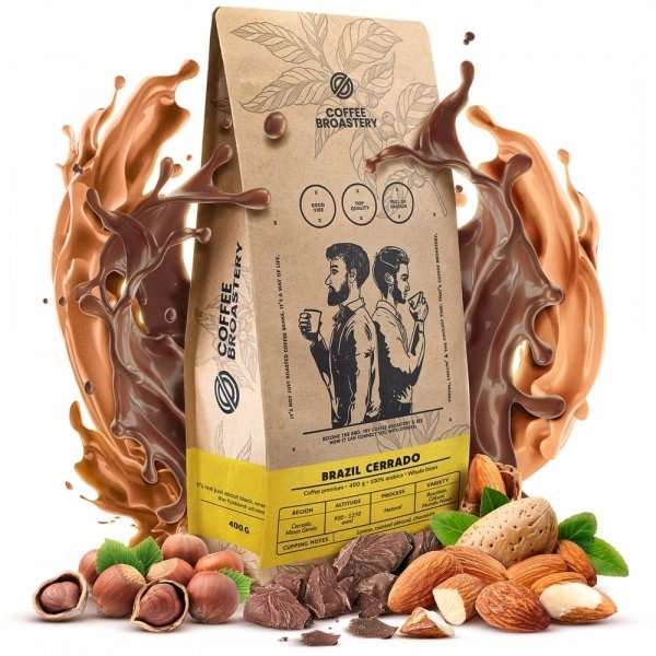 Kawa ziarnista Arabica Coffee Broastery Brazylia Cerrado 400g Arabica 400 g