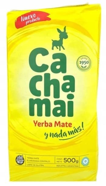 Yerba Mate Cachamate Tradicional Ca Cha Mai 500g - Argentyna