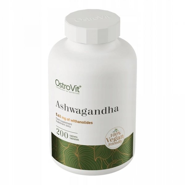 Suplement diety OstroVit Ashwagandha 200 tabletek
