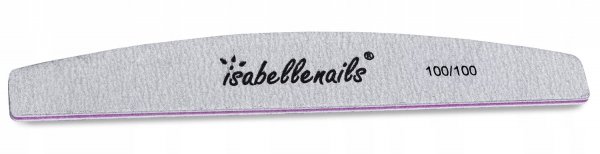 PILNIK DO PAZNOKCI SZEROKI ŁÓDKA ZEBRA 100/100