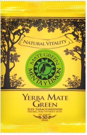 Yerba Mate Green Menta y Limon 50g Miętowo Cytrynowa