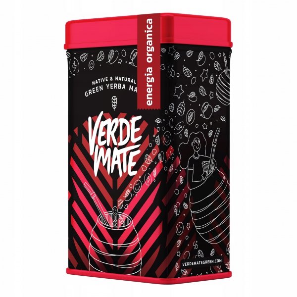 YERBERA PUSZKA Yerba Verde Mate Green Mas Energia Guarana ORGANICA 500g BIO