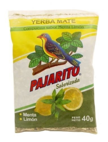 Yerba mate Pajarito 3x40g Menta Limon Hierbas