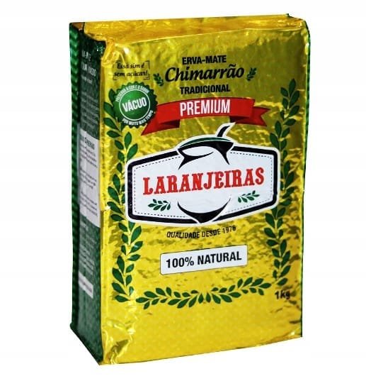 Yerba Mate Laranjeiras Chimarrao Premium 2x 1kg Tykwa Brazylia Bombilla