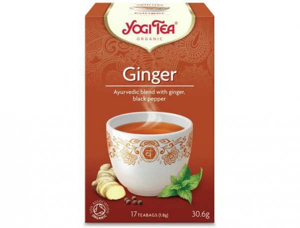 HERBATA Z PAZUREM - IMBIROWA BIO 17x1,8g YOGI TEA