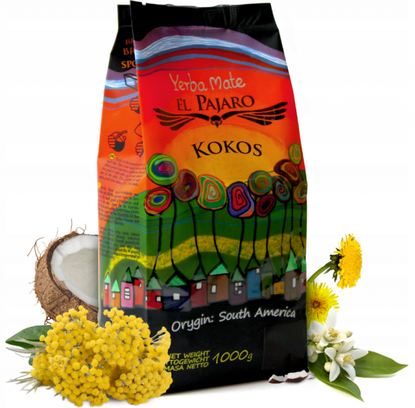 Yerba Mate El Pajaro KOKOS - 1kg