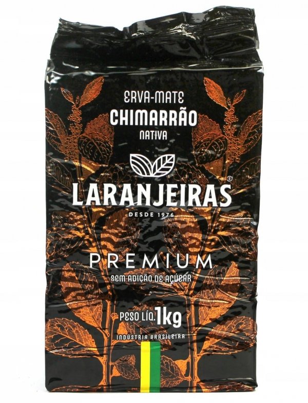 Yerba Mate Laranjeiras Chimarrao Premium 2x 1kg Tykwa Brazylia Bombilla