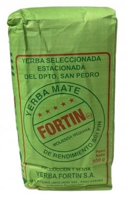 Yerba mate Fortin Tradicional Molienda Mediana 500g - Paragwaj