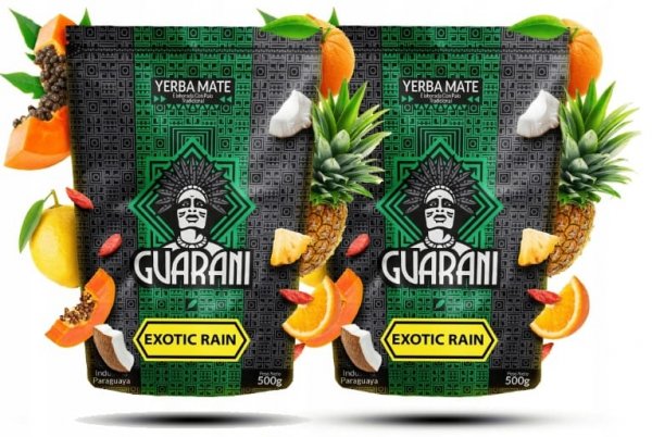 Yerba Mate Guarani Exotic Rain 2 x 500g Mango Ananas
