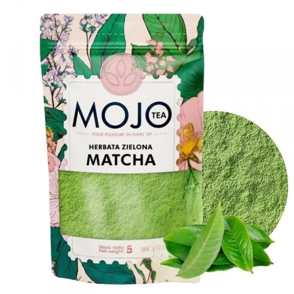 Matcha Green Powder proszek ZIELONA Mojo Tea herbata 50g Premium