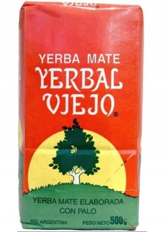Yerba Mate Yerbal Viejo Tradicional Elaborada Con Palo 500g - Argentyna