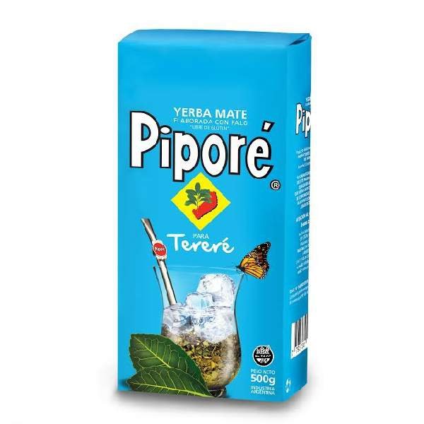 Yerba Mate Pipore + Rosamonte Zestaw TERERE 2x500g