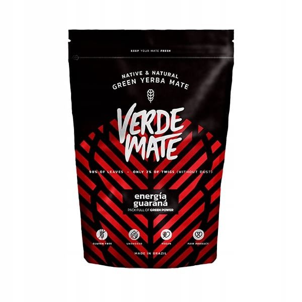 Zestaw Startowy w pudełku Yerba Verde Mate + Bombilla + Matero Palo santo