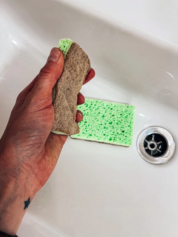 Eko gąbka do mycia naczyń z włókien sizalowych 2 szt w opakowaniu - Sonett