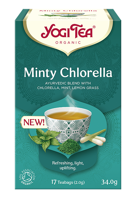 Herbata Miętowa chlorella MINTY CHLORELLA Yogi Tea