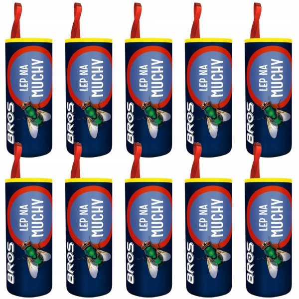 BROS Lep okrągły na muchy Lep przeciwko muchom i owadom Bros