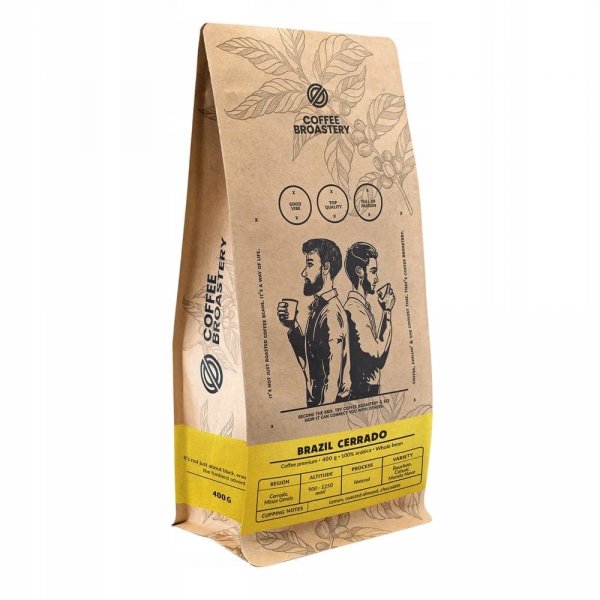 Kawa ziarnista Arabica Coffee Broastery Brazylia Cerrado 400g Arabica 400 g