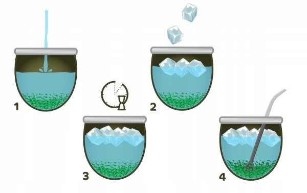 Zestaw Akcesoria Yerba Mate Green Matero Bombilla Guarana Naranja