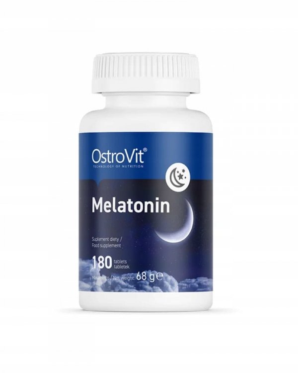 OstroVit Melatonina w tabletkach 180 szt. Zdrowy sen