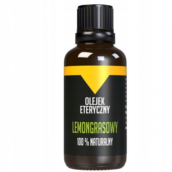 Olejek eteryczny XL z trawy cytrynowej cytrusowy Bilovit 30 ml lemongrasowy