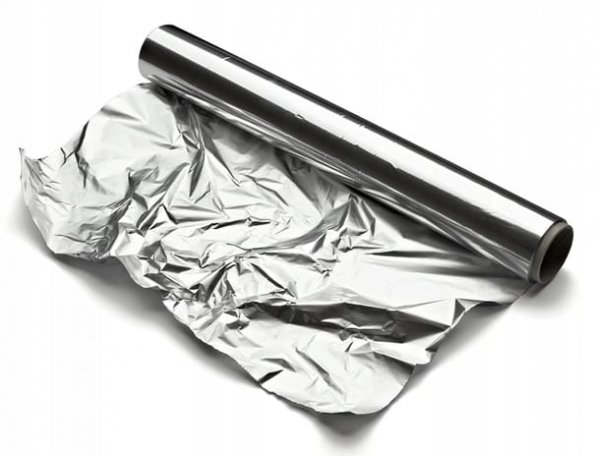 Folia Aluminiowa Classic 10 m Srebrna do Pieczenia Grillowania Mrożenia