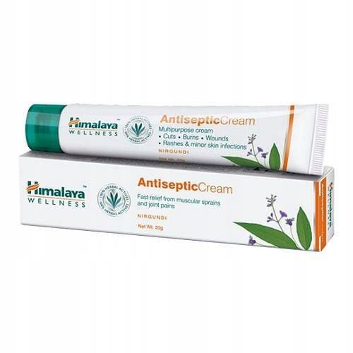 Krem ANTYSEPTYCZNY GOJĄCY Trądzik WYPRYSKI 20g Himalaya ANTISEPTIC