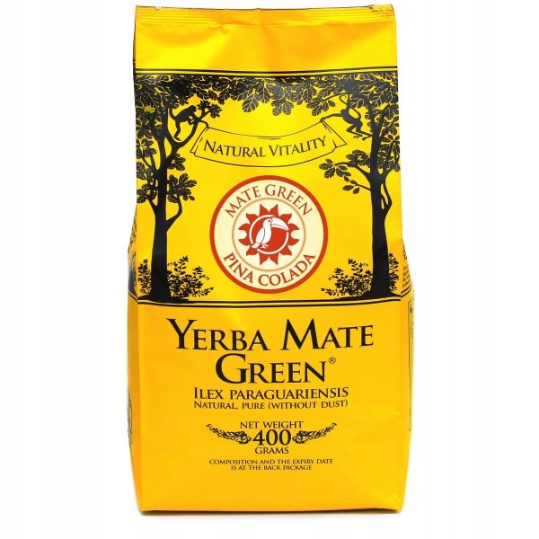 Yerba Mate Green Pina Colada 400g Ananas Kokos