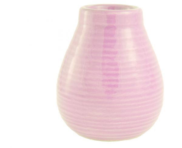 Matero Ceramiczne Calabaza Różowe PINK Yerba Mate