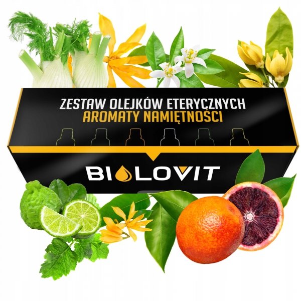 Zestaw Olejków Eterycznych Aromaty Namiętności Olejki Eteryczny MIX 6x10ml